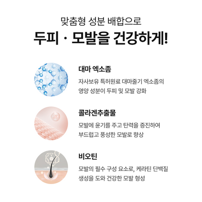 엑솔루트 샴푸 — 식물 유래 엑소좀 두피케어